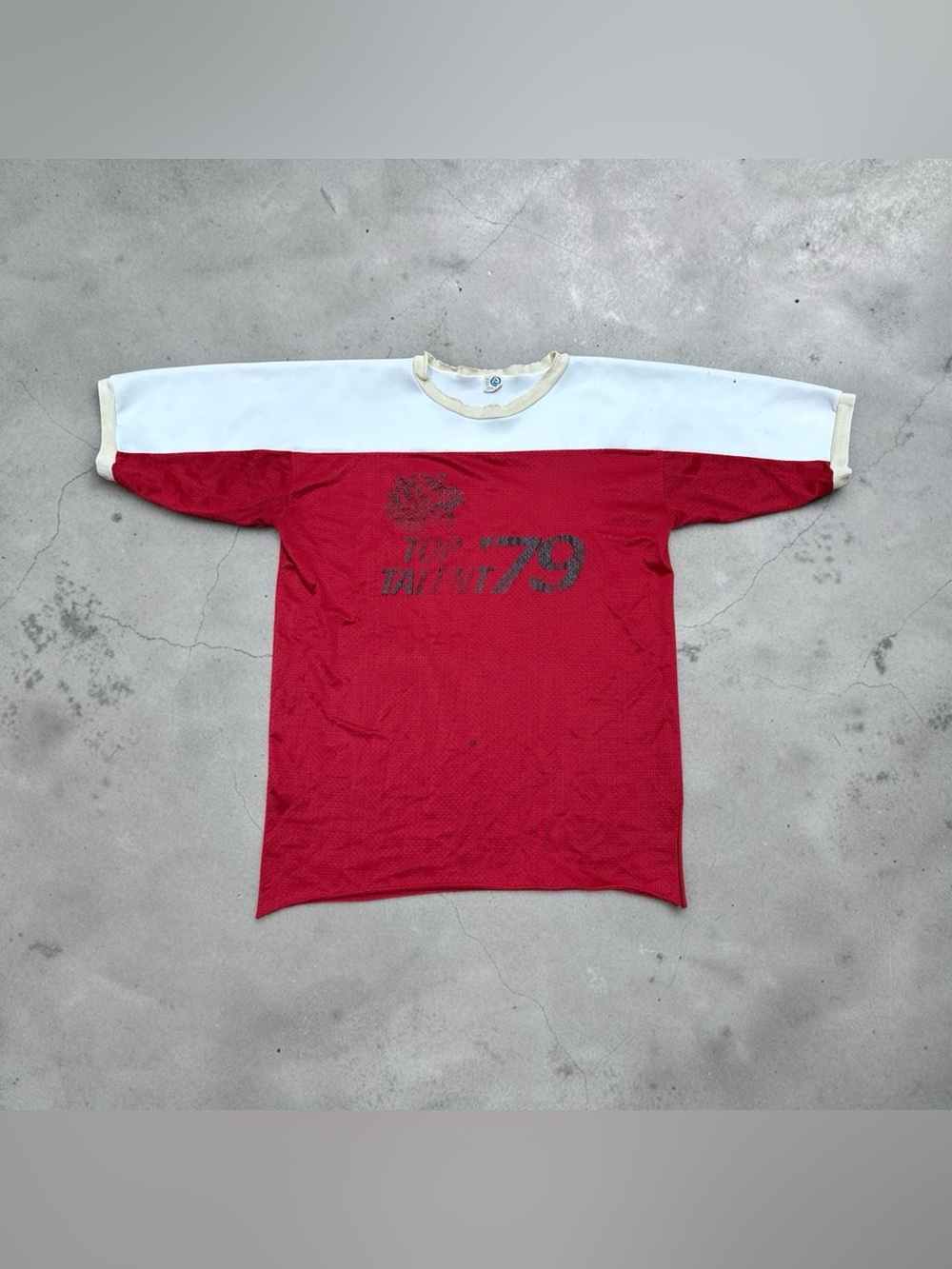 Vintage 1979 Artex Top Talent Athletic Shirt Men Size Medium Tiger